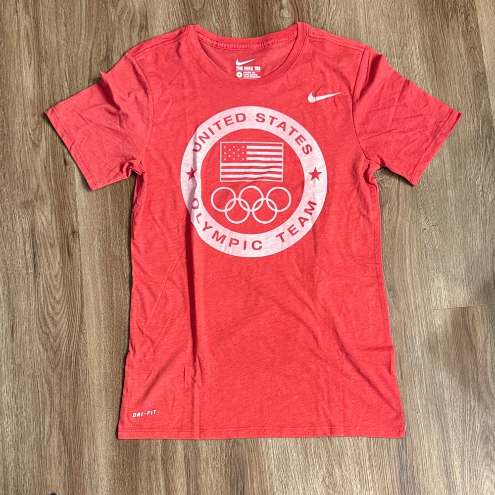 Nike United States US USA Olympic Team Dri-Fit Tee Shirt - Small